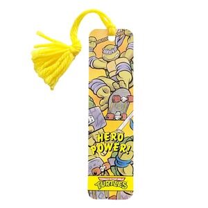 Vintage 90s TMNT Hero Power Bookmark fight Ninja Turtles USA 1990 Antioch H-1430